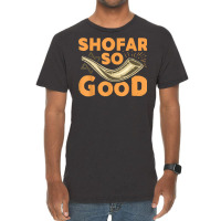 Shofar So Good Funny Rosh Hashanah Jewish Holiday Gift T Shirt Vintage T-shirt | Artistshot