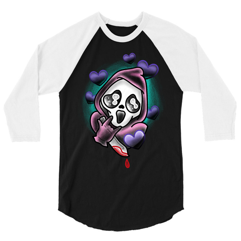 Lovely Scream 3/4 Sleeve Shirt by laurynvanhoose | Artistshot