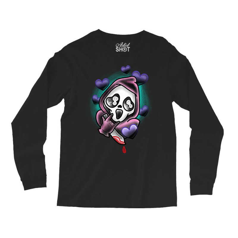 Lovely Scream Long Sleeve Shirts by laurynvanhoose | Artistshot