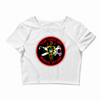 Vietnam War Macvsog Task Force 1 Medical Section T Shirt Crop Top | Artistshot