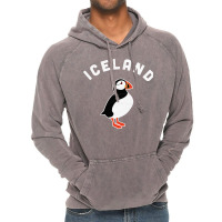 Iceland Hoodie With Puffin Bird Vintage Hoodie | Artistshot