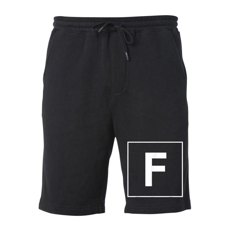 Capital Letter F T Shirt Fleece Short by cm-arts | Artistshot