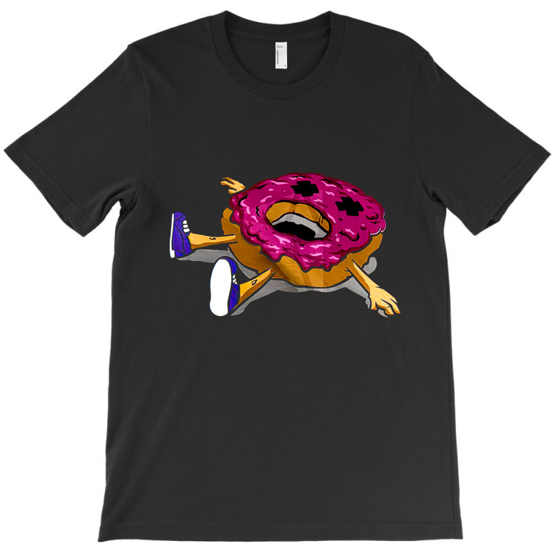 Donut Addict, Creepy, Dark Humor Pastry, Dead Frosted Donut, Funny Dan T-shirt | Artistshot