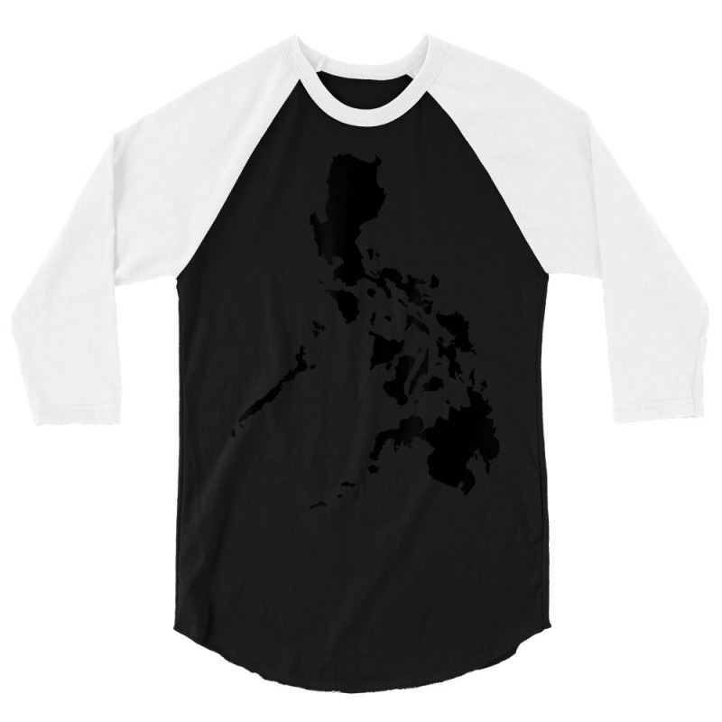 Philippine Map Shirt 3/4 Sleeve Shirt | Artistshot