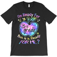 Ready For 3rd Grade Tie Dye Back To School Hello Third Grade T-shirt | Artistshot
