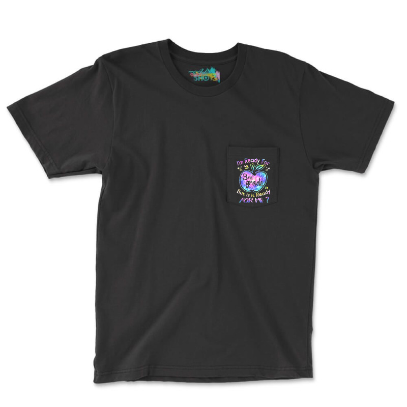 Ready For 3rd Grade Tie Dye Back To School Hello Third Grade Pocket T-shirt | Artistshot