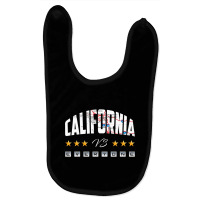 California Vs Everyone Road Map Style Long Sleeve T Shirt Baby Bibs | Artistshot