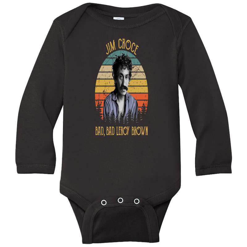 Jim Croce Long Sleeve Baby Bodysuit | Artistshot