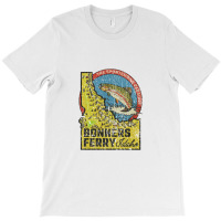 Bonners Ferry Sportsman's Paradise 1893, Fishing T-shirt | Artistshot