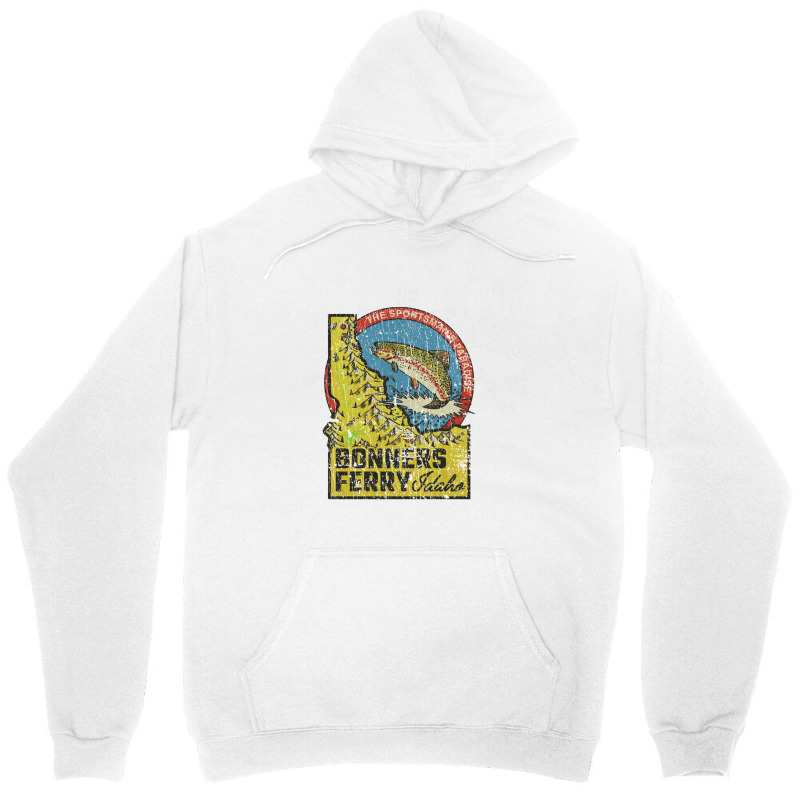 Bonners Ferry Sportsman's Paradise 1893, Fishing Unisex Hoodie by metengs | Artistshot