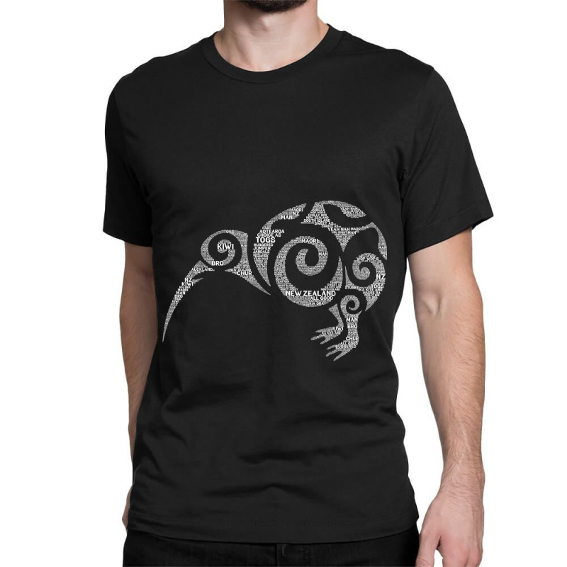 Kiwi New Zealand Slang Shirts For Maori Nz New Zealander T-shirt Classic T-shirt by cm-arts | Artistshot