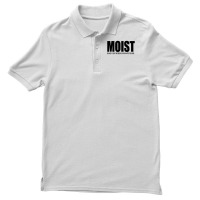 Funny Sarcastic T Shirt Moist   Black Men's Polo Shirt | Artistshot
