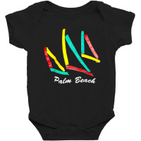 Palm Beach Sailing, Palm, Beach, Sailing, The Palm Beach Sailing, Palm Baby Bodysuit | Artistshot