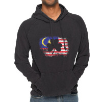 Malaysian Flag Irish Shamrock Clover Malaysia T Shirt Vintage Hoodie | Artistshot