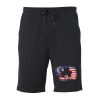 Malaysian Flag Irish Shamrock Clover Malaysia T Shirt Fleece Short | Artistshot