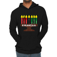 Kwanzaa Kinara, Mishumaa With 7 Principles T-shirt Lightweight Hoodie | Artistshot