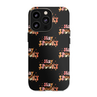 Stay Spooky T  Shirt Funny Halloween Costume Cute Ghost Pumpkin Stay S Iphone 13 Pro Case | Artistshot