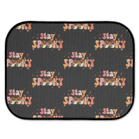 Stay Spooky T  Shirt Funny Halloween Costume Cute Ghost Pumpkin Stay S Rear Car Mat | Artistshot