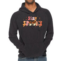 Stay Spooky T  Shirt Funny Halloween Costume Cute Ghost Pumpkin Stay S Vintage Hoodie | Artistshot