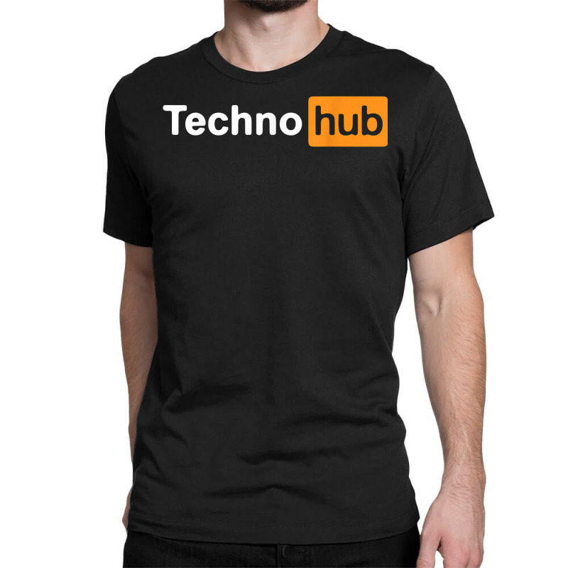 Techno Music Minimal Hard Clubbing Funny Festival Hub Dj T Shirt Classic T-shirt by chicoavsmaydav | Artistshot