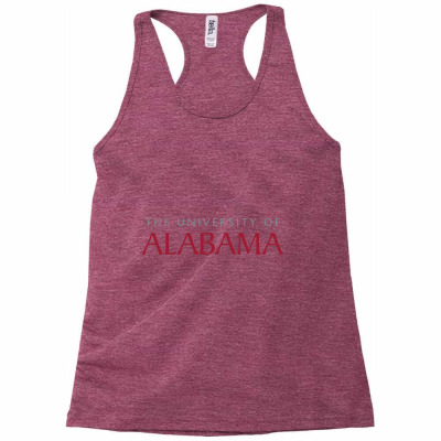 College Of Alabam4 Racerback Tank Designed By Chalawan