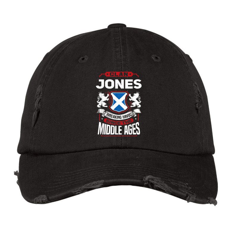 Clan Jones Scottish Surname Family Reunion Scotland Vintage Cap by Hulk | Artistshot