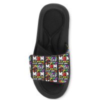 Stop Crying Mom Its Just My First Day T  Shirt Cute Stop Crying Mom It Slide Sandal | Artistshot