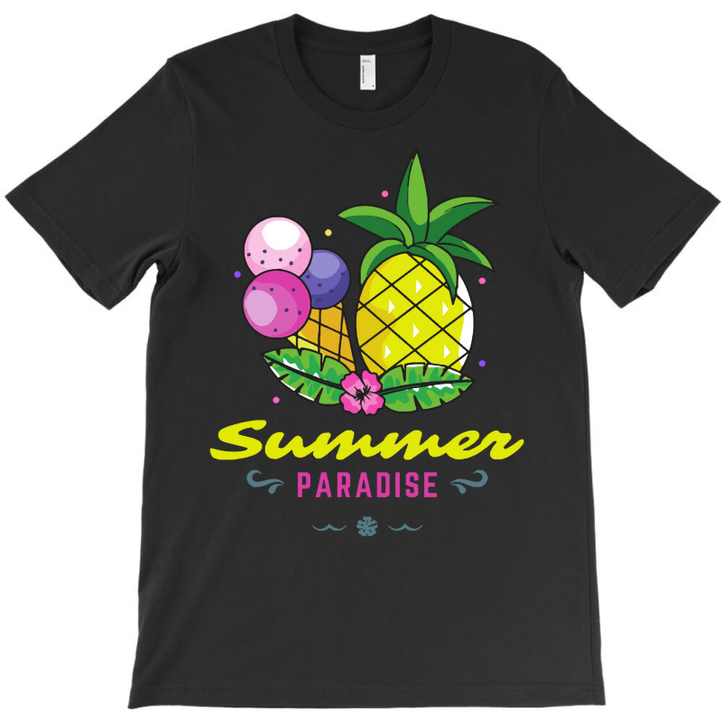 Summer Paradise T  Shirtsummer Paradise, Summer Lovers Gift, Colorful T-shirt | Artistshot