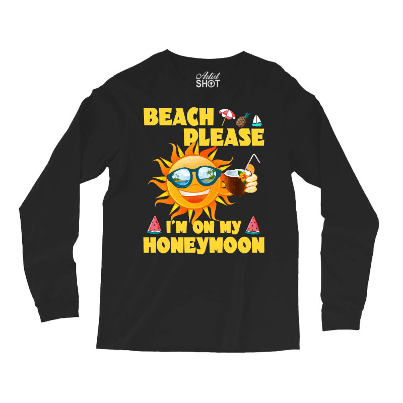 Summer Vacation Gifts T  Shirtsummer Beach Please T  Shirt Long Sleeve Shirts | Artistshot