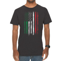 Italy Usa Flag 4th Of July Patriotic American Italian Flag T-shirt Vintage T-shirt | Artistshot