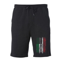 Italy Usa Flag 4th Of July Patriotic American Italian Flag T-shirt Fleece Short | Artistshot