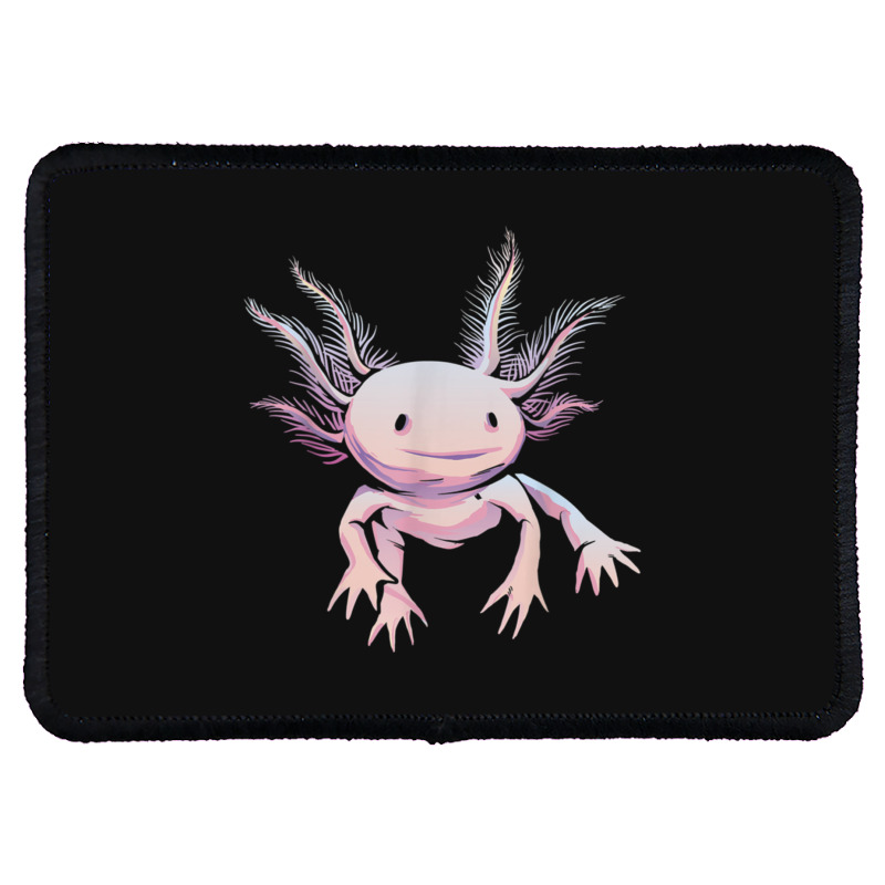 Save The Axolotls Rectangle Patch | Artistshot