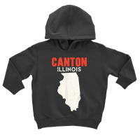 Canton Illinois Usa State America Travel Illinoisan Toddler Hoodie | Artistshot