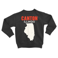 Canton Illinois Usa State America Travel Illinoisan Toddler Sweatshirt | Artistshot