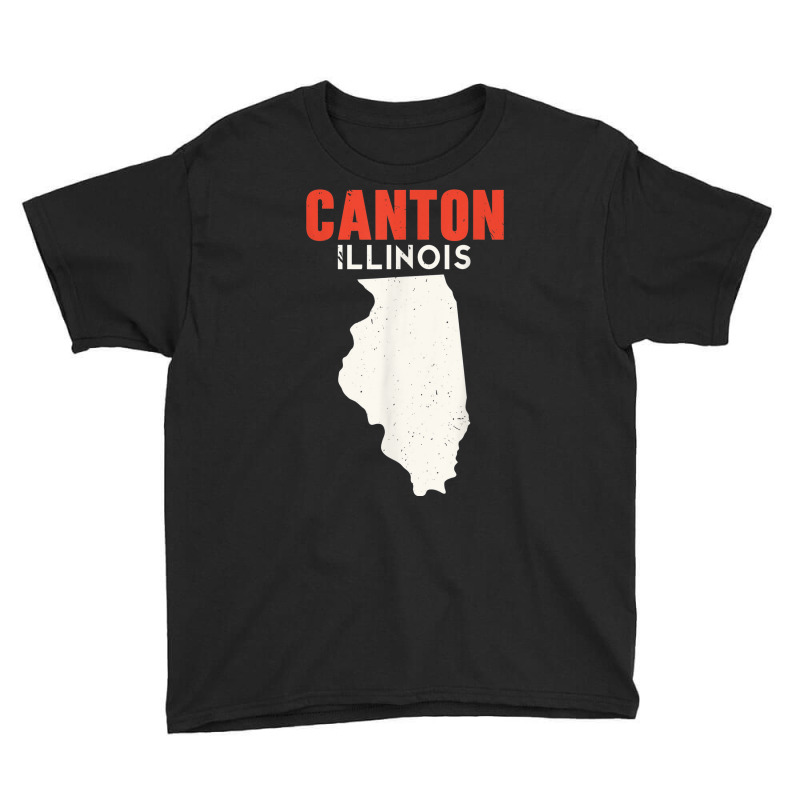 Canton Illinois Usa State America Travel Illinoisan Youth Tee | Artistshot