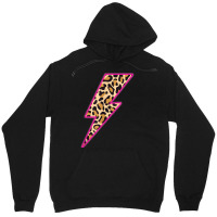 Leopard Lightning Bolt Cheetah Thunder Animal Graphic Print T-shirt Unisex Hoodie | Artistshot