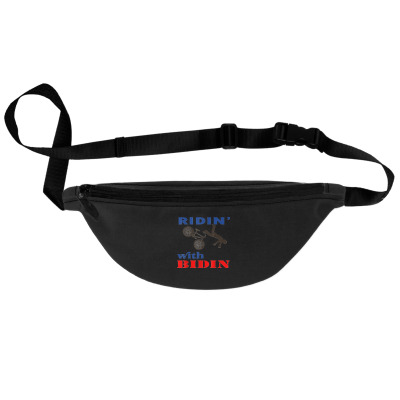 Joe Biden Falling, Funny Riding With Biden T Shirt Fanny Pack By ...