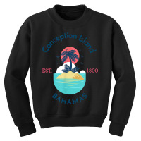 Conception Island Islet In The Bahamas Youth Sweatshirt | Artistshot