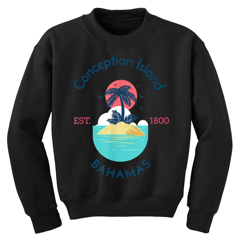 Conception Island Islet In The Bahamas Youth Sweatshirt | Artistshot