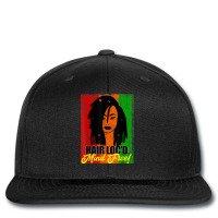 Hair Loc'd Mind Free Black Woman Face Drawing Locs Printed Hat | Artistshot