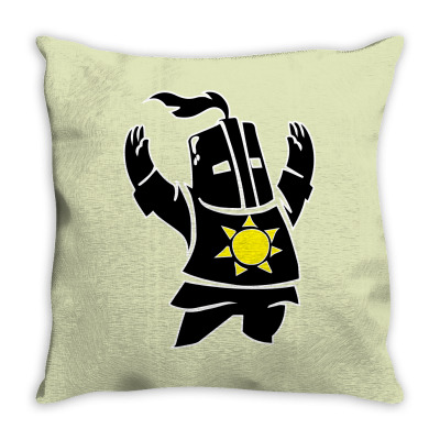 Dark Souls Solaire Throw Pillow Designed By Hbk