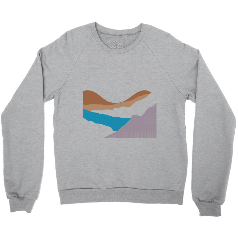 Sunset T  Shirtmountain Art T  Shirt Crewneck Sweatshirt | Artistshot