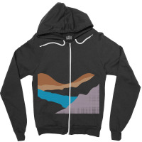 Sunset T  Shirtmountain Art T  Shirt Zipper Hoodie | Artistshot