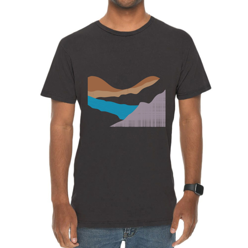 Sunset T  Shirtmountain Art T  Shirt Vintage T-shirt | Artistshot