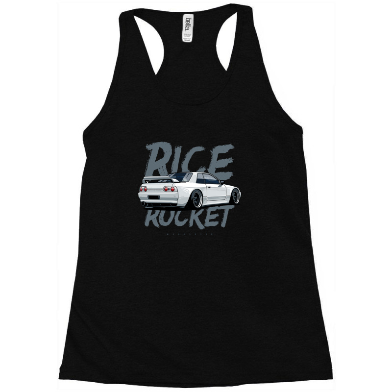 Rice Rocket R32 Gtr Racerback Tank by MarshaleenAnnetteHammer | Artistshot