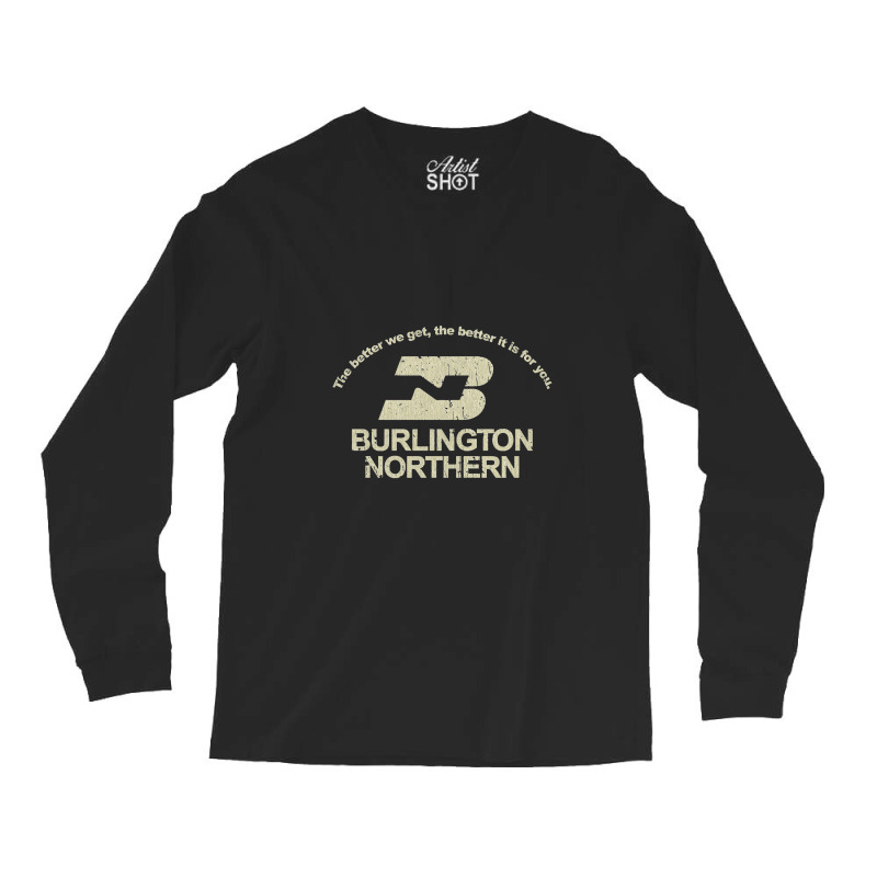 Burlington Northern 1970, Railroad Long Sleeve Shirts | Artistshot