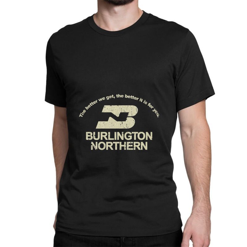 Burlington Northern 1970, Railroad Classic T-shirt | Artistshot