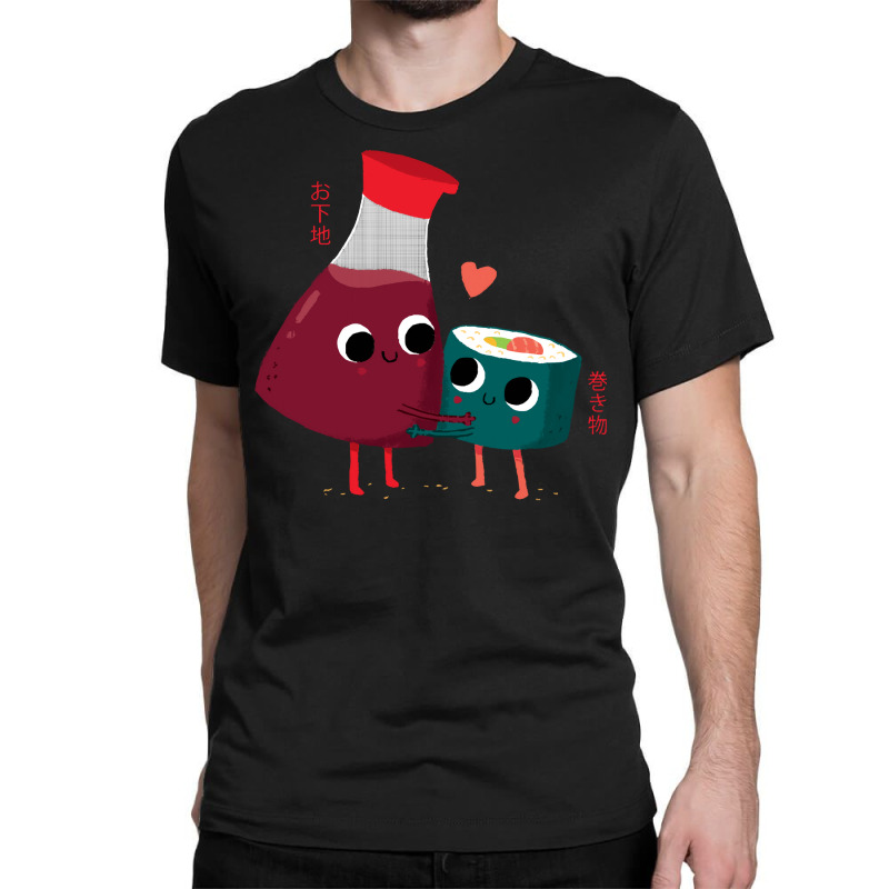 Sushi T  Shirt Soy Happy T  Shirt Classic T-shirt | Artistshot