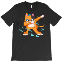 Swag Cat Dabbing T  Shirtswag Cat Dabbing T  Shirt T-shirt | Artistshot