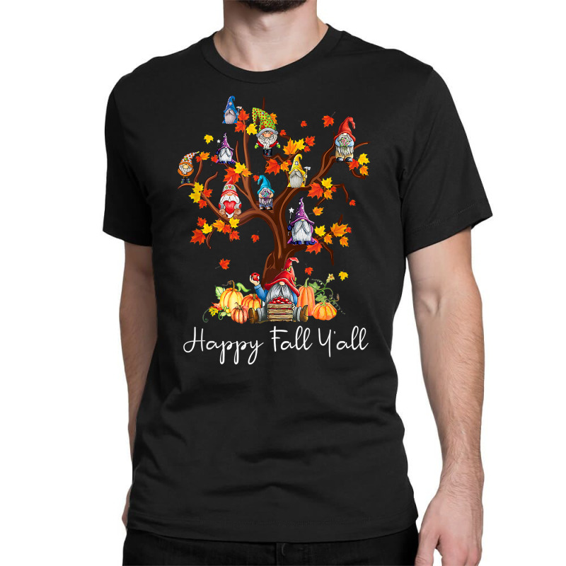 Happy Fall Y'all Gnome Tumbler